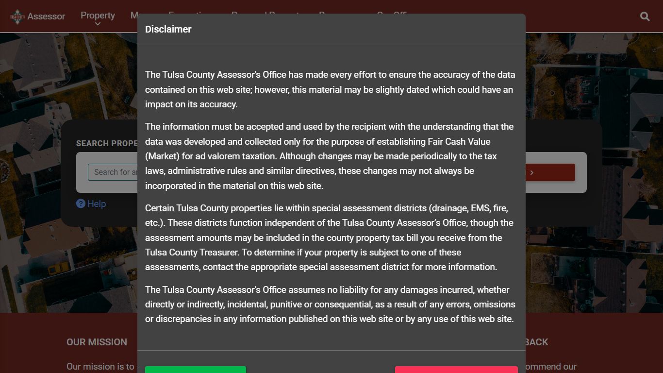 Tulsa County Assessor - Property Search